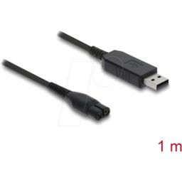 DELOCK 90979 - Cargador de afeitar Cable de repuesto PHILIPS 1,0 m.