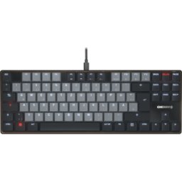 CHERRY G8A-25550HOADE-2 - Teclado, USB, Interruptor MX de perfil bajo 2,0, TKL, negro