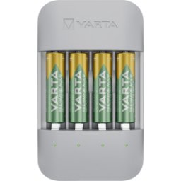 VARTA VAR ECO PRO AA - Aparato de carga de mesa, NiMH, LED, indicador, incl. 4 bater&ia