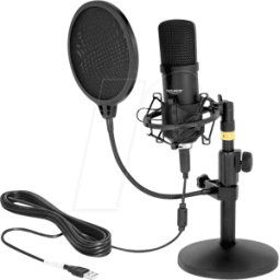 DELOCK 66300 - Micrófono, USB, soporte