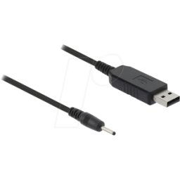 DELOCK 90982 - Cargador de afeitar Cable de repuesto marrón 1,5 m.