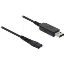 DELOCK 90983 - Cargador de afeitar cable de repuesto elección color 1,8