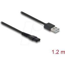 DELOCK 90986 - Cargador de afeitar cable de repuesto MANSCAPED 1,2 m.