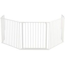 Baby Dan Barrera de Seguridad Olaf XX Supreme para Puerta blanco. Blanco niño