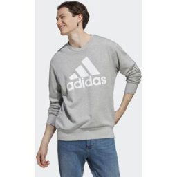 Adidas Sudadera de hombre Essentials French Terry Big Logo . Gris M