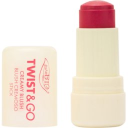 puroBio Twist and Go Colorete facial cremoso 5g 04 Strawberry