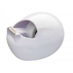 Portarrollo sobremesa scotch color blanco c-36 karim de 7,5 m x 19 mm incluye rollo de cinta adhesiva magic