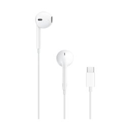 Apple Earpods MTJY3ZM/A Auriculares Inear con Cable USB-C Blancos