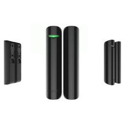 Sensor magnético Ajax DoorProtect Plus Negro detección apertura vibración e inclinación