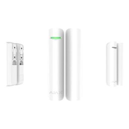 Detector Ajax DoorProtect Plus Inalámbrico 1200m Sensor Apertura Inclinación Vibración Blanco