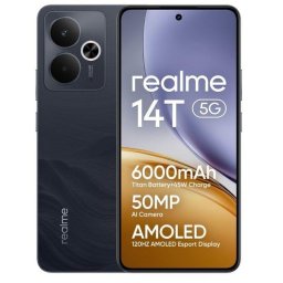 Realme 14T 5G 8GB 256GB 6,67" Negro pantalla AMOLED