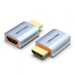 Adaptador HDMI Vention AIVH0 8K 60Hz 4K 120Hz HDMI 2.1 Macho a Hembra 48Gbps