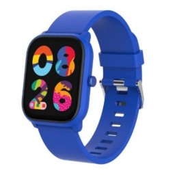 Celly KIDSWATCHBTBL Bluetooth 1.39" Pantalla Táctil Rectangular Azul Para Niños Pulsómetro Juegos