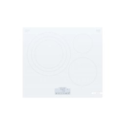 Placa de inducción Bosch PID612BB1E Blanco 3 zonas 60 cm TouchSelect integrada