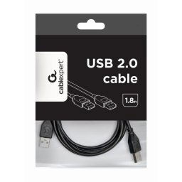 Cable USB Gembird CCP-USB2-AMAM-6 1,8 m USB-A a USB-A Macho/Macho Negro