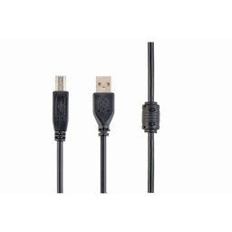 Cable USB Gembird CC-USB2-AMBM-10 Premium 3m A Macho a B Macho Negro