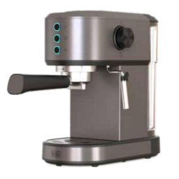 Cafetera Manual Black & Decker BXCO1350E 2 tazas 20 bares con bandeja calienta platos