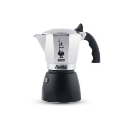 Cafetera Italiana Bialetti Brikka 2 tazas 0,1 L aluminio negro