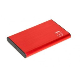 Carcasa HDD/SSD iBox HD-05 2.5" SATA III Aluminio Rojo USB 3.2 UASP