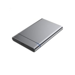 Carcasa HDD SSD iBox IEUHDD6 2.5" SATA III USB-C Gris Compacta