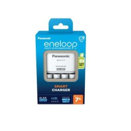 Cargador de pilas Panasonic BQ-CC17 AA/AAA con 4 baterías incluidas