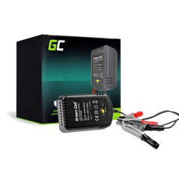 Green Cell Cargador de Batería para Coche Automático Inteligente Portátil 2V/6V/12V 0.6A Negro