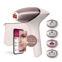 Depiladora Philips BRI977/00 Luz Pulsada IPL Oro Rosado Precisión Facial