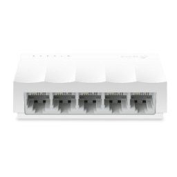 Switch TP-Link LS1005 5 Puertos Fast Ethernet sin gestión, diseño compacto