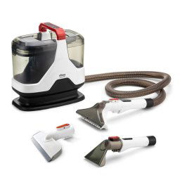 Aspiradora sin bolsa Ufesa 600W doble depósito manguera 1,25m accesorio cristales