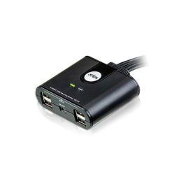 Switch USB ATEN 4 puertos USB 2.0 US424 con selector remoto