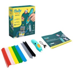 Bolígrafo 3D Create 3Doodler Start Plus Color Turquesa Inalámbrico Infantil