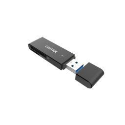 Lector de tarjetas UNITEK Y-9327A USB 3.2 Gen 1 Negro Dual Slot 5000 Mbit/s