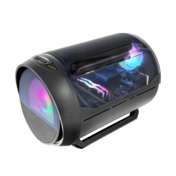 Caja Mars Gaming MC-CYLON MicroATX RGB Chroma Ventana Curva Negra