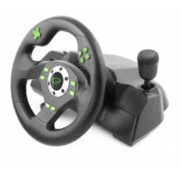 Volante Esperanza EGW101 Alámbrico USB 270° 12 botones PS3 PlayStation PC