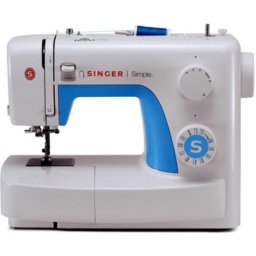 Máquina de coser SINGER 3221 Azul Blanco 21 Puntadas Automática Electromecánica