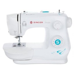 Máquina de coser SINGER Simple 3337 automática blanca brazo libre 29 puntadas