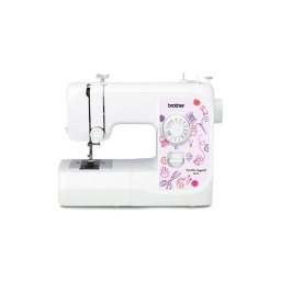 Máquina de coser Brother KE14S automática 14 puntadas brazo libre blanca