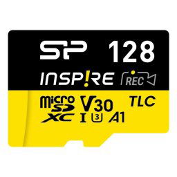 Tarjeta MicroSDXC Silicon Power Inspire 128 GB 170 MB/s UHS-I Class 10 V30 U3