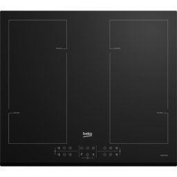Placa de inducción Beko HII64206F2MT 60 cm 4 zonas Vidrio Negro