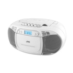 Reproductor CD portátil JVC RC-E451W Bluetooth Cassette USB Blanco 3,2W