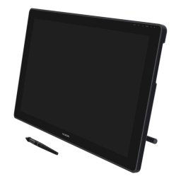 Tableta gráfica Huion Kamvas 24 Plus 23.8" QHD IPS Pen Touch USB negra