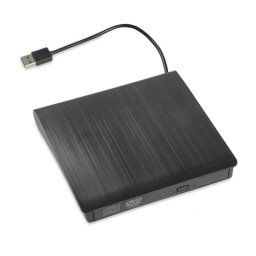 Unidad Óptica Externa iBox IED02 Negro USB 3.2 24x para PC y portátil