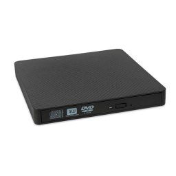 Grabadora externa iBox IED03 DVD±RW USB 3.2 negra sobremesa portatil