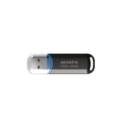 Memoria USB ADATA C906 64GB USB 2.0 Negro Compacta y Ligera