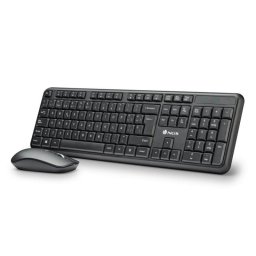 Teclado de membrana NGS Serenity Kit Layout ES inalámbrico ratón ambidiestro silencioso extras