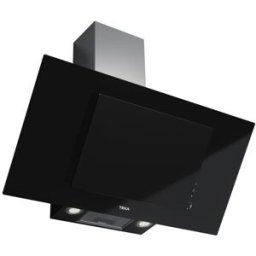 Teka Campana decorativa aspiración perimetral y función FreshAir - DVT PRO 98780. Cristal blanco