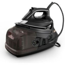 Rowenta Centro de planchado Eco Steam Pro DG9611 con Tecnología Microsteam 400 HD 3D Láser. Negro / Beige