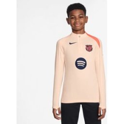 Nike Camiseta de niños FC Barcelona 2025-2026 Strike Drill Top . Naranja 10 Años