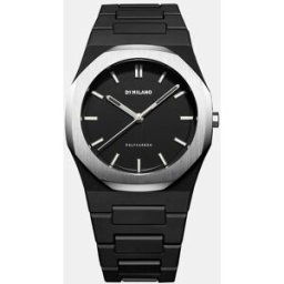 D1 Milano Reloj de hombre Polycarbon 00729066 de policabonato negro. Negro