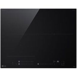 LG Placas de inducción con 1 zona 28 cm + 1 zona flex, 59 cm - CBIZ2432B. Negro